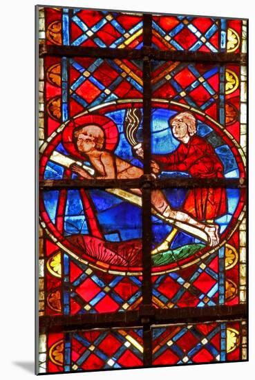 Window W211 Depicting St Vincent's Martyrdom-null-Mounted Giclee Print