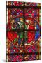 Window W211 Depicting the Execution of St Denis-null-Mounted Giclee Print