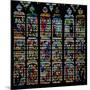 Window W232 Depicting Scenes from the Story of Daniel-null-Mounted Giclee Print