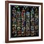 Window W232 Depicting Scenes from the Story of Daniel-null-Framed Giclee Print