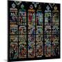 Window W232 Depicting Scenes from the Story of Daniel-null-Mounted Giclee Print