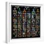 Window W232 Depicting Scenes from the Story of Daniel-null-Framed Premium Giclee Print