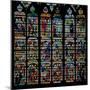 Window W232 Depicting Scenes from the Story of Daniel-null-Mounted Premium Giclee Print