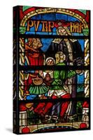 Window W234 Depicting Joseph Is Sold to Potiphar-null-Stretched Canvas