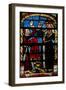 Window W234 Depicting Potiphar Is Angry-null-Framed Giclee Print