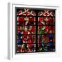 Window W236 Depicting Daniel Is Urged to Intervene-null-Framed Giclee Print