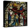 Window W25 Depicting the Trinity and Pentecost-null-Stretched Canvas