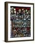 Window W3 Depicting the Last Supper - Unusually Judas Is in the Foreground-null-Framed Giclee Print