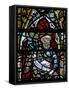 Window W3 Depicting the Prophet Joel-null-Framed Stretched Canvas