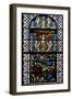 Window W36 Depicting the Annunciation to Shepherds-null-Framed Giclee Print