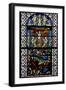 Window W36 Depicting the Annunciation to Shepherds-null-Framed Giclee Print