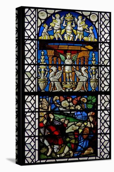 Window W36 Depicting the Annunciation to Shepherds-null-Stretched Canvas