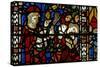 Window W38 Depicting the Administration of Penance-null-Stretched Canvas