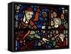 Window W38 Depicting the Administration of Penance-null-Framed Stretched Canvas