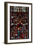 Window W39 Depicting a Donor Giving the Window-null-Framed Giclee Print