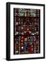 Window W39 Depicting a Donor Giving the Window-null-Framed Giclee Print