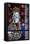 Window W4 Depicting St Edward the Confessor-null-Framed Stretched Canvas