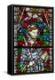 Window W4 Depicting St Vincent-null-Framed Stretched Canvas