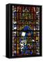 Window W40 Depicting Pilgrim Donors-null-Framed Stretched Canvas