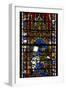 Window W40 Depicting Pilgrim Donors-null-Framed Giclee Print