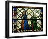 Window W46 Depicting Donors-null-Framed Giclee Print