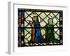 Window W46 Depicting Donors-null-Framed Giclee Print