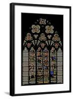 Window W49 Depicting the Mystic Wine-Press-null-Framed Giclee Print
