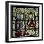 Window W5 Depicting a Donor and Wife-null-Framed Giclee Print