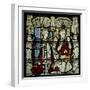 Window W5 Depicting a Donor and Wife-null-Framed Giclee Print