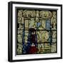 Window W5 Depicting a Donor - Lady-null-Framed Giclee Print