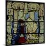 Window W5 Depicting a Donor - Lady-null-Mounted Giclee Print