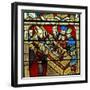 Window W5 Depicting a Scene from the Life of St William-null-Framed Giclee Print