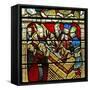 Window W5 Depicting a Scene from the Life of St William-null-Framed Stretched Canvas