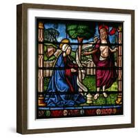 Window W6 Depicting a Resurrection Scene: Noli Me Tangere-null-Framed Giclee Print