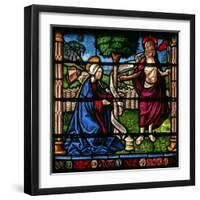 Window W6 Depicting a Resurrection Scene: Noli Me Tangere-null-Framed Giclee Print