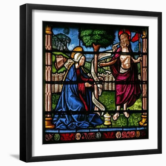 Window W6 Depicting a Resurrection Scene: Noli Me Tangere-null-Framed Giclee Print