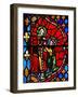 Window W6 Depicting a Scene from the Life of the Virgin Mary: Joseph Asks the Virgin Mary's Pardon-null-Framed Giclee Print