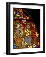 Window W6 Depicting an Angel Warns Joseph and Mary of the Massacre-null-Framed Giclee Print