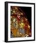 Window W6 Depicting an Angel Warns Joseph and Mary of the Massacre-null-Framed Giclee Print