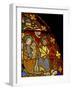Window W6 Depicting an Angel Warns Joseph and Mary of the Massacre-null-Framed Giclee Print