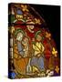Window W6 Depicting an Angel Warns Joseph and Mary of the Massacre-null-Stretched Canvas