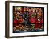 Window W6 Depicting Christ Preaching-null-Framed Giclee Print