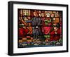 Window W6 Depicting Christ Preaching-null-Framed Giclee Print