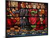Window W6 Depicting Christ Preaching-null-Mounted Giclee Print