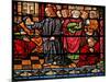 Window W6 Depicting Christ Preaching-null-Mounted Giclee Print