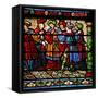 Window W6 Depicting Pharisees in the Synagogue-null-Framed Stretched Canvas