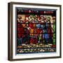 Window W6 Depicting Pharisees in the Synagogue-null-Framed Giclee Print