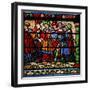 Window W6 Depicting Pharisees in the Synagogue-null-Framed Giclee Print