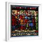 Window W6 Depicting Pharisees in the Synagogue-null-Framed Giclee Print