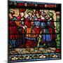 Window W6 Depicting Pharisees in the Synagogue-null-Mounted Giclee Print